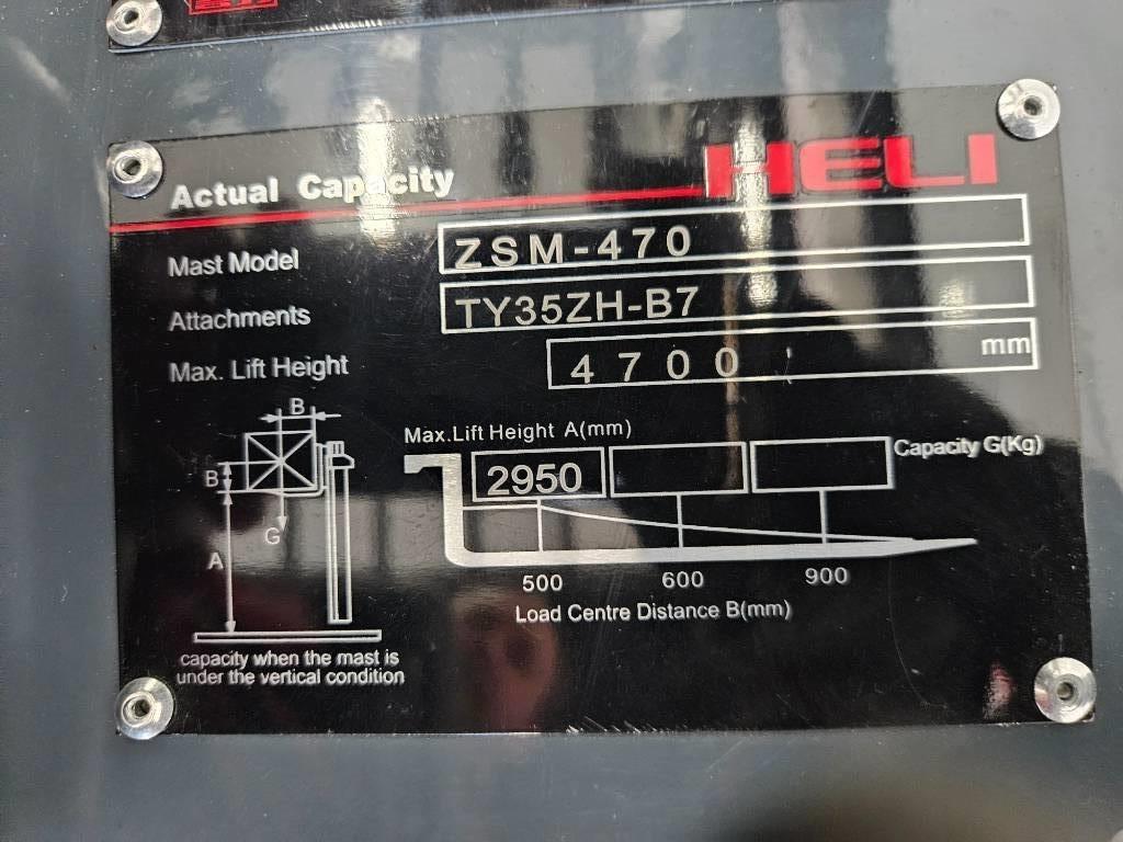 Heli CPCD 35 DIESEL Dieseltrukit