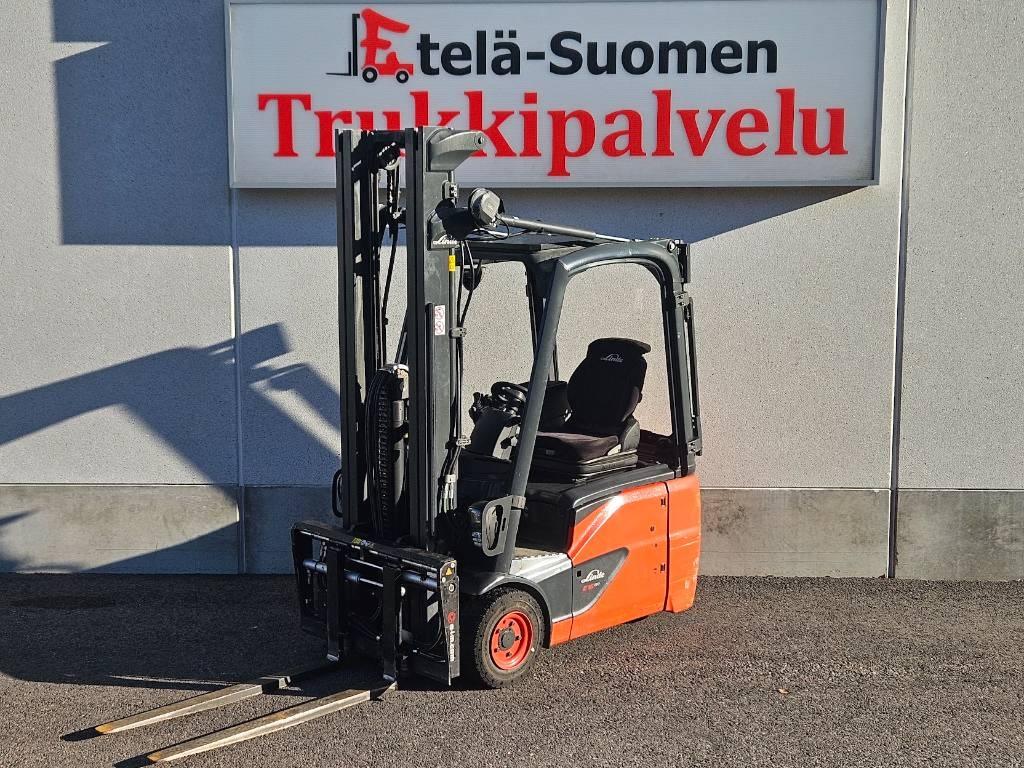 Linde E16C-02 Sähkötrukki Sähkötrukit