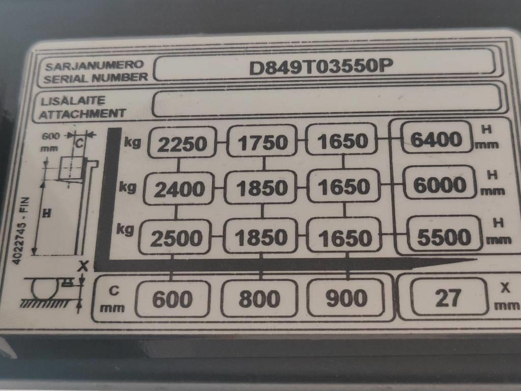 Yale MR25-14 (Vuokralla) Työntömastotrukit